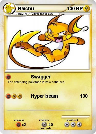 Pokemon Raichu