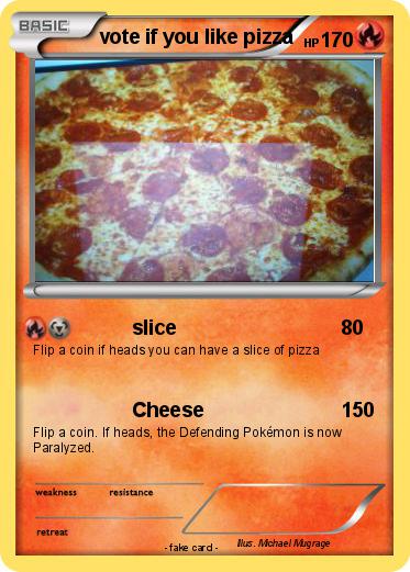 Pokemon vote if you like pizza Pokemon vote if you like pizza