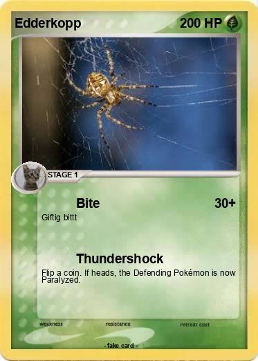 Pokemon Edderkopp