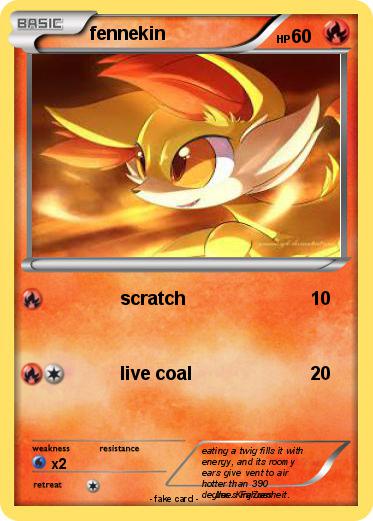 Pokemon fennekin