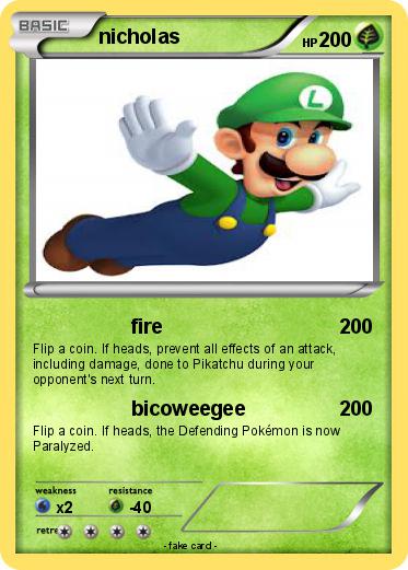Pokemon nicholas