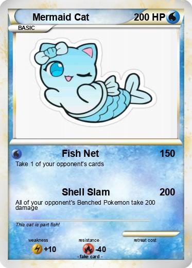 Pokemon Mermaid Cat
