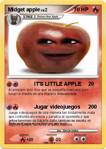 Pokemon Midget apple