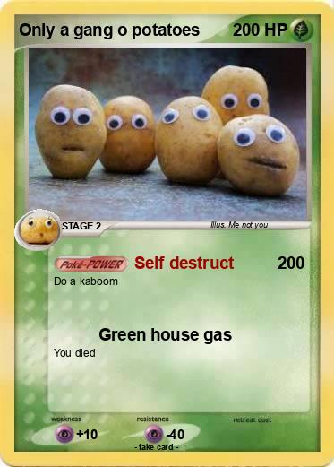 Pokemon Only a gang o potatoes