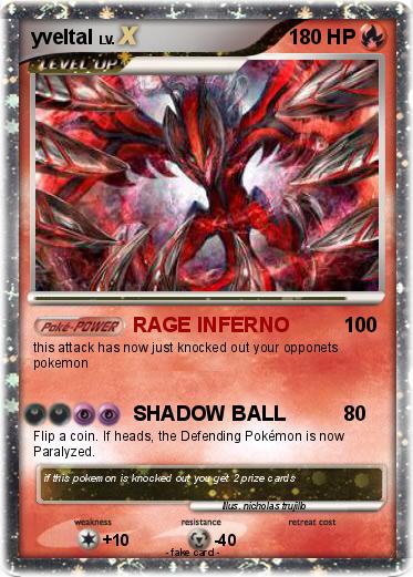 Pokemon yveltal