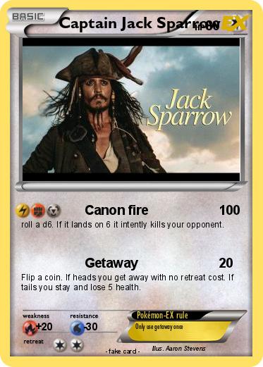 Pokemon Captain Jack Sparrow