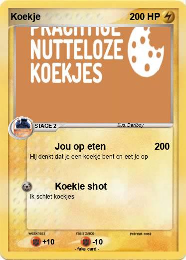 Pokemon Koekje