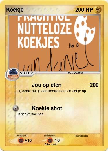 Pokemon Koekje