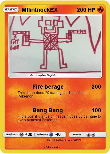 Pokemon MflintnockEX