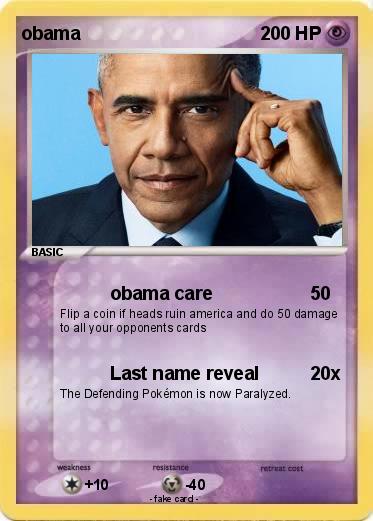Pokemon obama