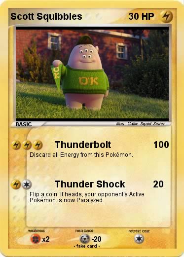 Pokemon Scott Squibbles