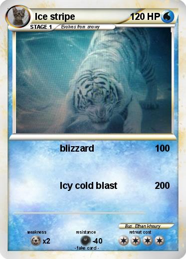 Pokemon Ice stripe