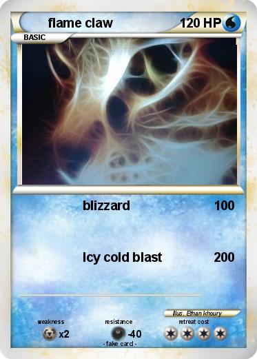 Pokemon flame claw