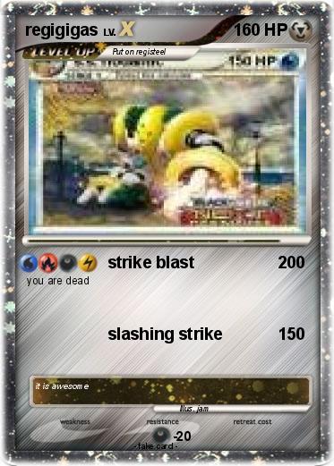 Pokemon regigigas