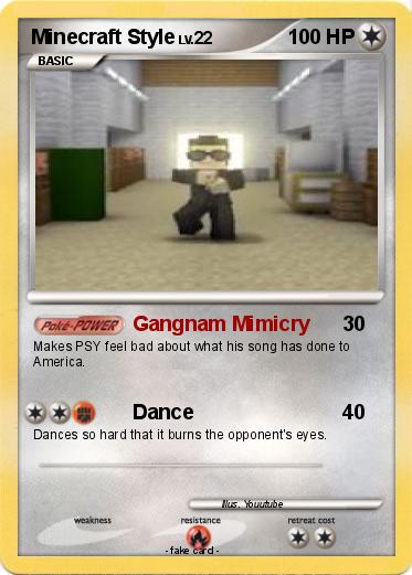 Pokemon Minecraft Style