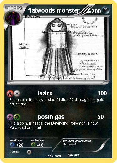 Pokemon flatwoods monster