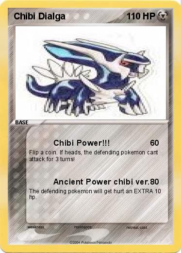 Pokemon Chibi Dialga