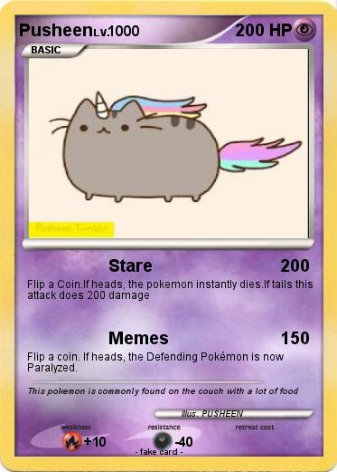 Pokemon Pusheen