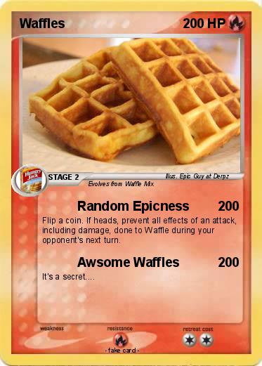 Pokemon Waffles