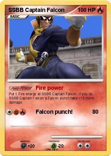 Pokemon SSBB Captain Falcon