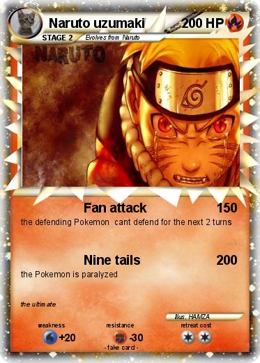 Pokemon Naruto uzumaki