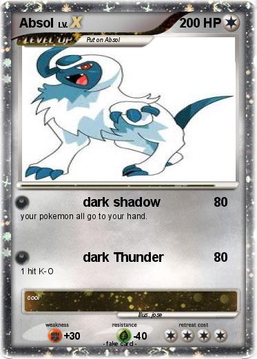 Pokemon Absol