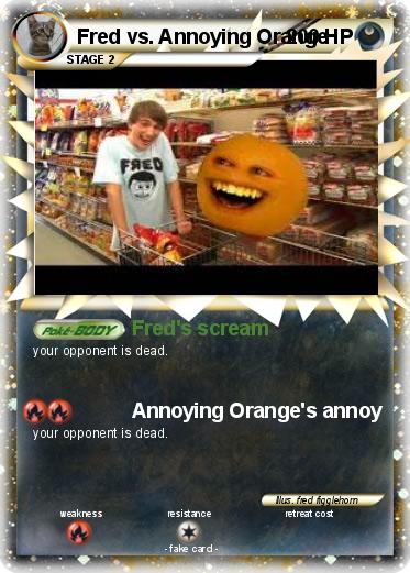 Pokemon Fred vs. Annoying Orange