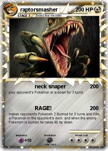 Pokemon raptorsmasher