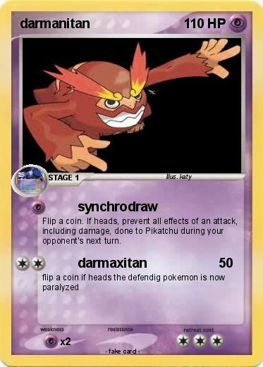 Pokemon darmanitan