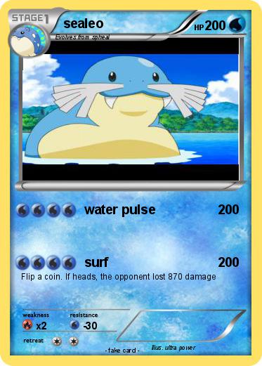 Pokemon sealeo