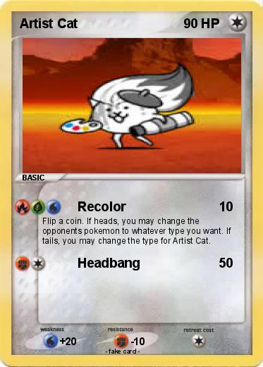 Pokemon Artist Cat