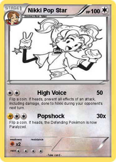 Pokemon Nikki Pop Star