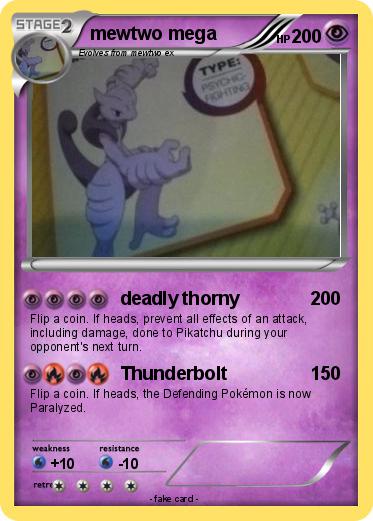 Pokemon mewtwo mega