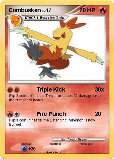 Pokemon Combusken