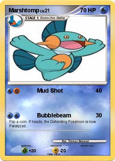 Pokemon Marshtomp