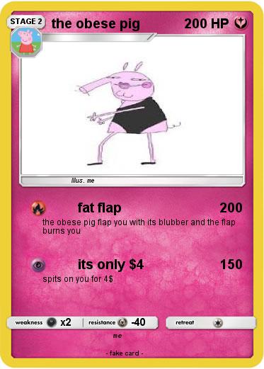 Pokemon the obese pig