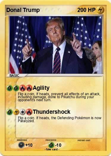 Pokemon Donal Trump