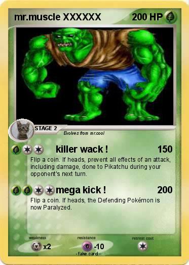 Pokemon mr.muscle XXXXXX