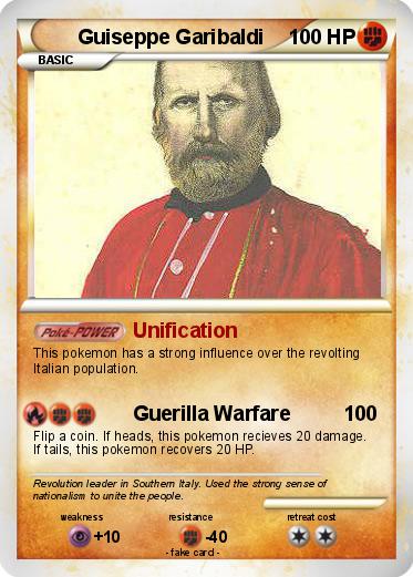 Pokemon Guiseppe Garibaldi