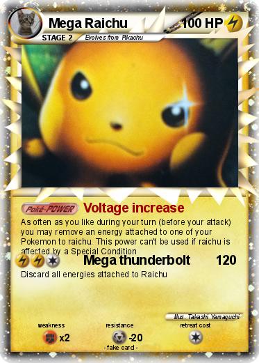 Pokemon Mega Raichu