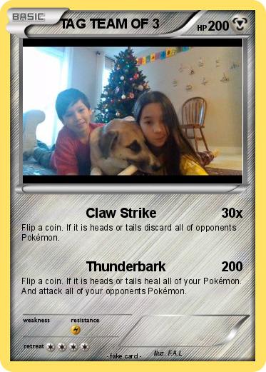 Pokemon TAG TEAM OF 3