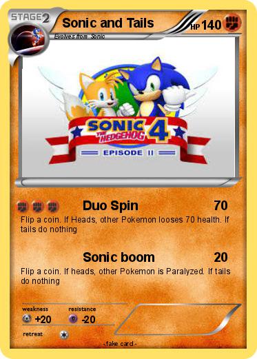 Pokemon Sonic and Tails