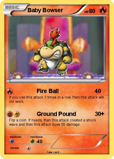 Pokemon Baby Bowser