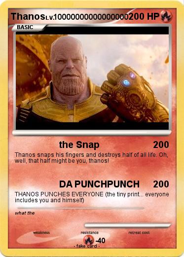 Pokemon Thanos