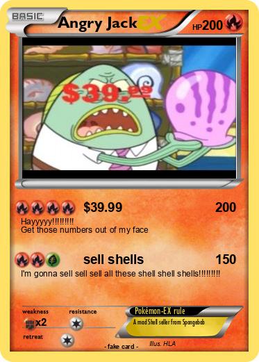 Pokemon Angry Jack