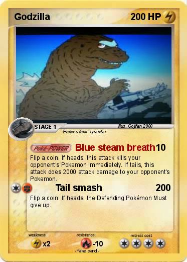 Pokemon Godzilla