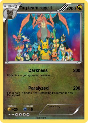 Pokemon Tag team rage 1