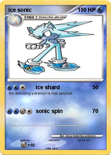 Pokemon ice sonic