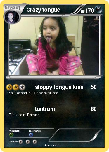 Pokemon Crazy tongue
