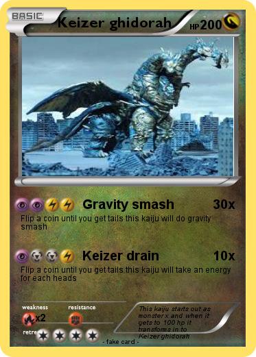 Pokemon Keizer ghidorah